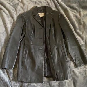 NWOT. Vintage Sonoma Genuine Leather Jacket